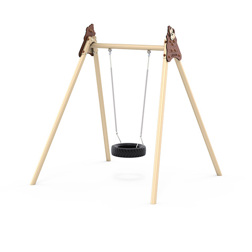 Metalen schommel frame (2)